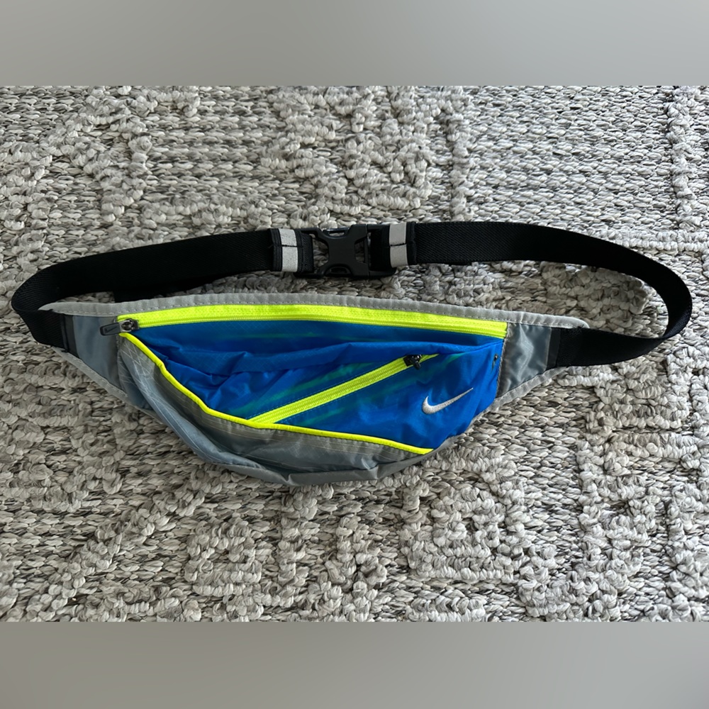 Nike Running Waist pack Fanny Pack | Blue Yellow